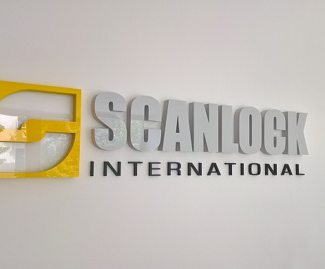 3D nápis, materiál plexi, XPS.