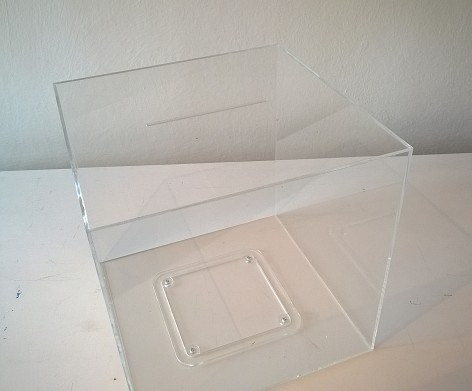 Plexi losovací box 450x450x450mm