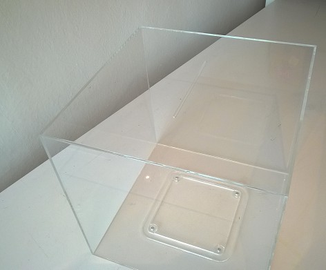 Plexi losovací box 450x450x450mm